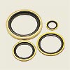 Bi-material Captive Sealing Washers