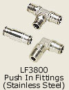 LF3800 Push In Fittings